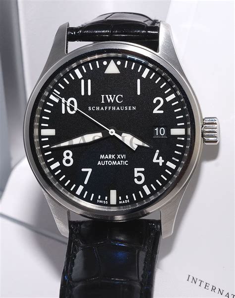 iwc pilot's watch mark xvi|iwc schaffhausen mark xvii.